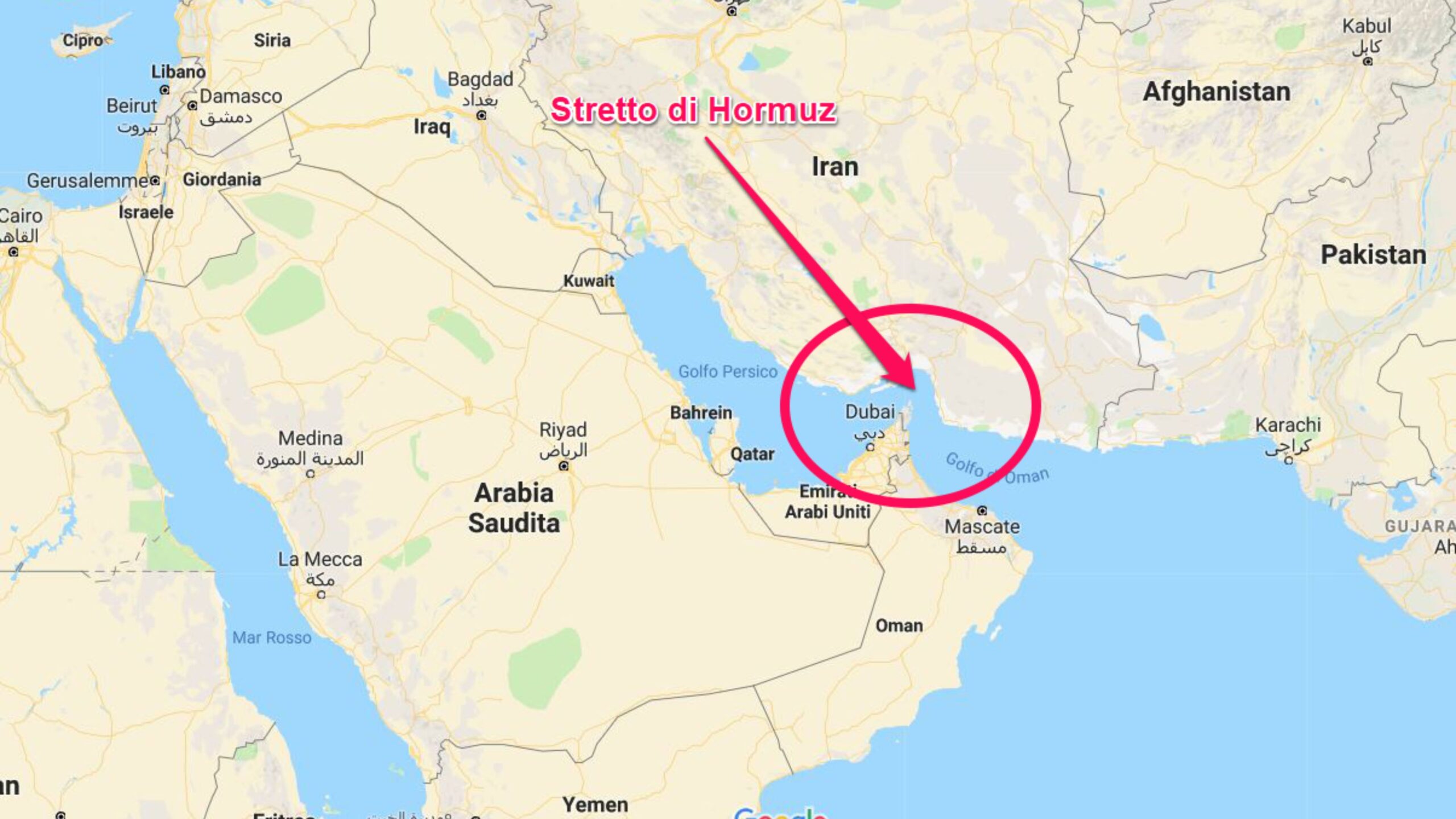 Stretto di Hormuz